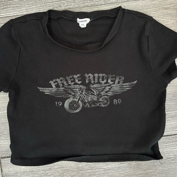 garage graphic baby tee - Picture 1 of 1